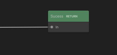 A Return node with its outcome and its effects